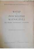 Wstęp do psychiatrii klinicznej 1948 r.