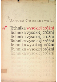 Technika wysokiej próżni