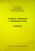 Wybrane problemy z mikroekonomii Zadania