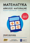 Matematyka Arkusze maturalne 2017 poziom podstawowy i rozszerzony