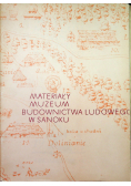 Materiały muzeum budownictwa ludowego w Sanoku grudzień 1971 nr 14