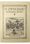 O zwyczaju morskiej bitwy