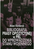 Bibliografia prasy opozycyjnej w PRL do wprowadzenia stanu wojennego