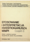 Stosowanie i interpretacja kwestionariusza MMPI Część 2