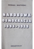 Narodowa demokracja 1893  1939
