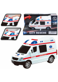 Ambulans ze światłem i dźwiekiem