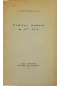 Zakony męskie w Polsce, 1937 r.