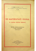 De Maternitate Divina 1944 r.