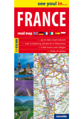 France road map 1:1 050 000
