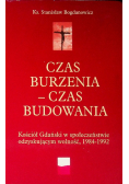 Czas burzenia - czas budowania
