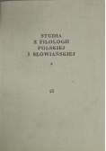 Studia z filologii polskiej i słowiańskiej 23