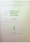Tysiąc lat monety polskiej