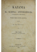 Kazania Świąteczne Kazania Ks Karola Antoniewicza 1893 r.