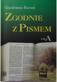 Zgodnie z pismem A