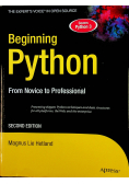 Beginning Python From Novice to Professional