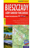 Bieszczady i Góry Sanocko-Turczańskie mapa turystyczna 1:65 000