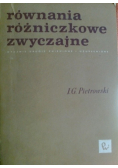 Równania różniczkowe zwyczajne