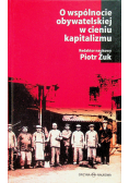 O wspólnocie obywatelskiej w cieniu kapitalizmu