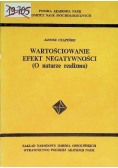 Wartościowanie efekt negatywności