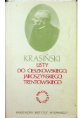 Listy do Cieszkowskiego Jaroszyńskiego Trentowskiego