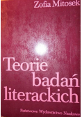 Teorie badań literackich