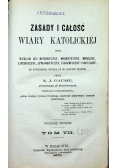 Zasady i całość wiary katolickiej Tom VII 1870 r.