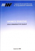 Sporty śnieżne stan i perspektywy badań