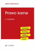 Prawo karne Pytania Kazusy Tablice. Testy
