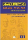 Psychoterapia. Badania i szkolenie