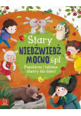 Stary niedźwiedź mocno śpi