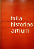 Folia historiae artium