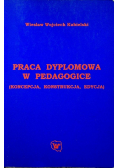 Praca dyplomowa w pedagogice