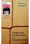 Elementarz filozoficzny dla konsekrowanych