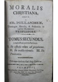 Moralis Christiana Tomus Secundus 1803 r.