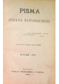 Pisma Józefa Supińskiego Tom IV, 1883 r.