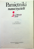 Pamiętniki nauczycieli w 75 lecie ZNP