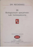 95 Biologicznych specjalności Leki homeopatyczne