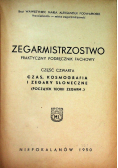 Zegarmistrzostwo Część 4 czas kosmografia zegary słoneczne, 1950 r.