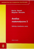 Analiza matematyczna Tom  2 Definicje twierdzenia wzory
