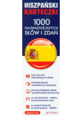 Hiszpański: Karteczki 1000 najważniejszych słów i zdań