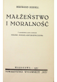 Małżeństwo i moralność 1931 r.