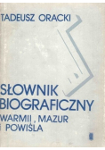 Słownik biograficzny Warmii Mazur i Powiśla