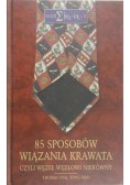85 sposobów wiązania krawata