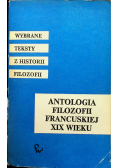 Antologia filozofii francuskiej XIX wieku