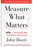 Measure what Matters