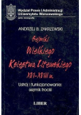 Sejmiki Wielkiego Księstwa Litewskiego XVI - XVIII w