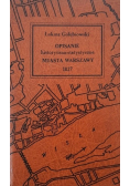 Opisanie historyczno - statystyczne Miasta Warszawy