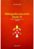 Biografia nauczania Pawła VI Część II