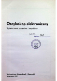 Oscyloskop elektroniczny