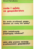 Renta i spłaty za gospodarstwo